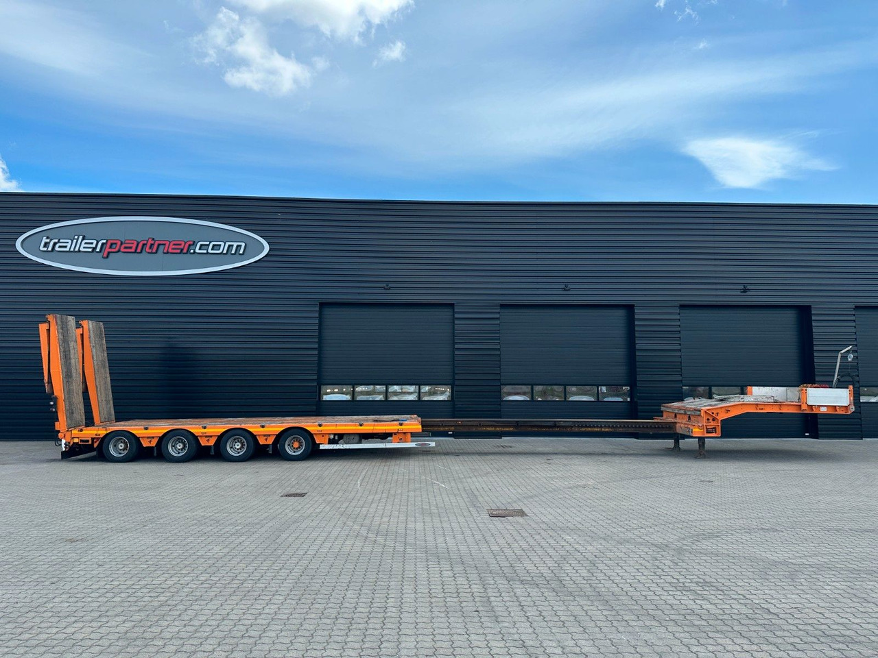 Faymonville Multimax 4 achs tieflader / Hydr. verbretiterung Faymonville Multimax 4 achs tieflader / Hydr. verbretiterung - Nedbygget platform sættevogn: billede 5 Faymonville Multimax 4 achs tieflader / Hydr. verbretiterung Faymonville Multimax 4 achs tieflader / Hydr. verbretiterung - Nedbygget platform sættevogn: billede 5