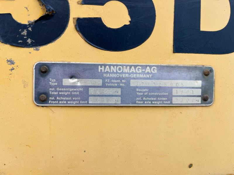 Hanomag 55 D - Gummihjulslæsser: billede 5 Hanomag 55 D - Gummihjulslæsser: billede 5