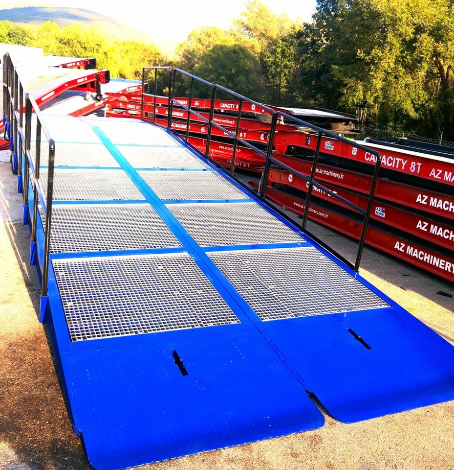 Ny Læsserampe **RENTAL**Wide Mobile dock ramp, uncouplable AZ RAMP BIG FOOT  LLO 20 T: billede 11