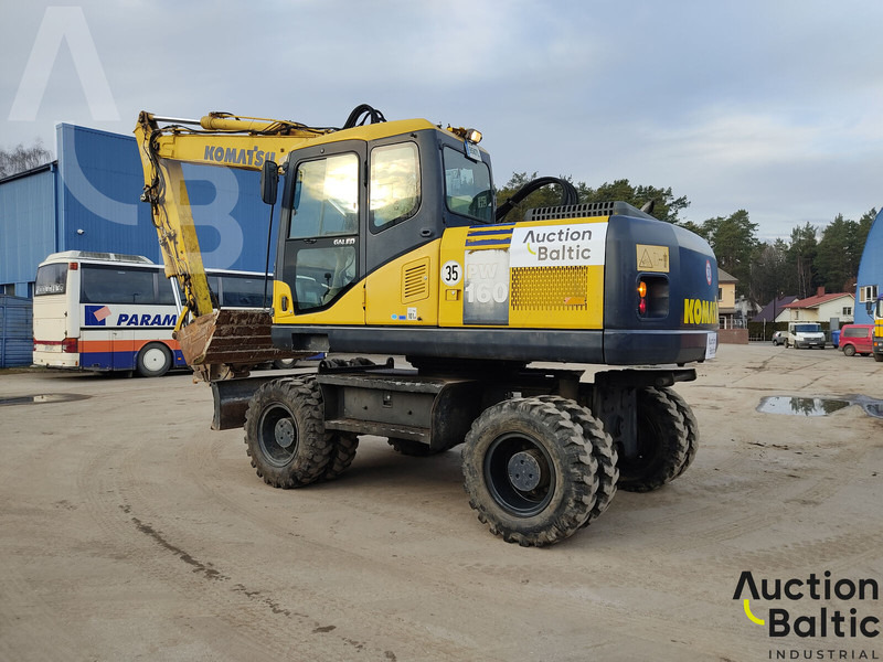 Komatsu PW160-7 - Hjulgravemaskine: billede 4 Komatsu PW160-7 - Hjulgravemaskine: billede 4