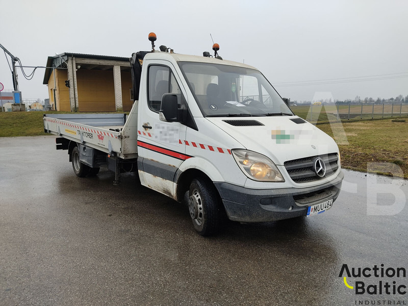 Mercedes-Benz Sprinter 515 CDI - Lastbil med lad, Lastbil med kran: billede 2 Mercedes-Benz Sprinter 515 CDI - Lastbil med lad, Lastbil med kran: billede 2