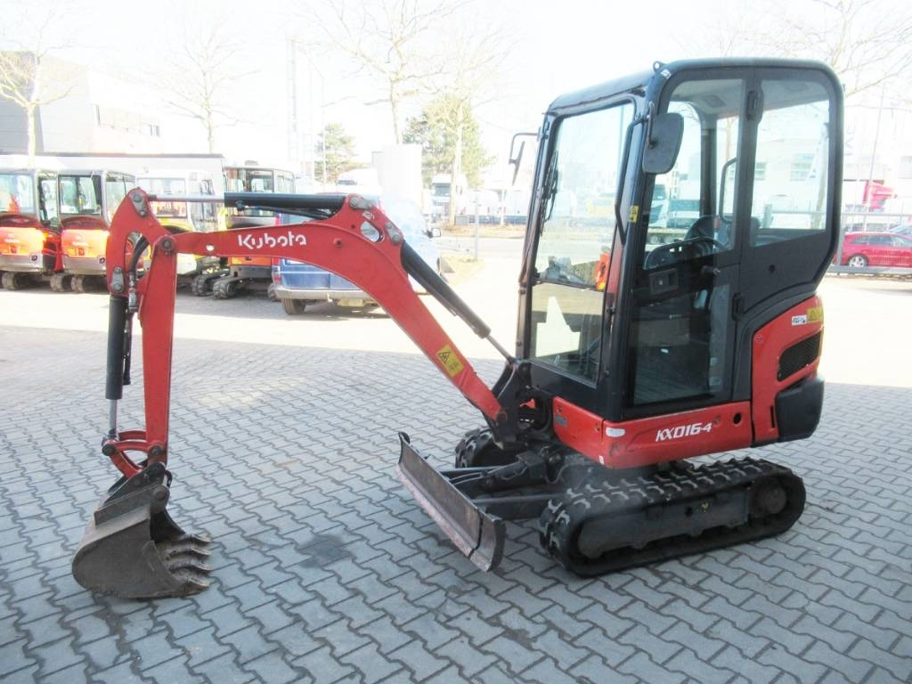 Kubota KX 016-4 neue Ketten - Minigravemaskine: billede 2 Kubota KX 016-4 neue Ketten - Minigravemaskine: billede 2