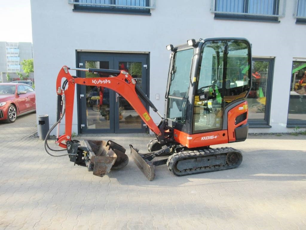 Kubota KX016-4 hydr. Schwenklöffel - Minigravemaskine: billede 1 Kubota KX016-4 hydr. Schwenklöffel - Minigravemaskine: billede 1