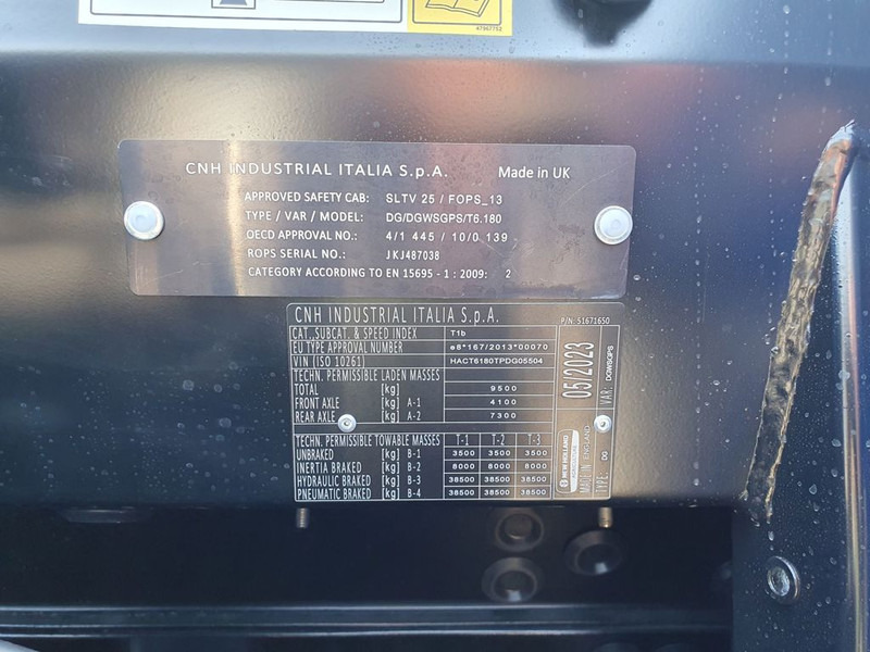 New Holland T6.180 DC - Traktor: billede 5 New Holland T6.180 DC - Traktor: billede 5