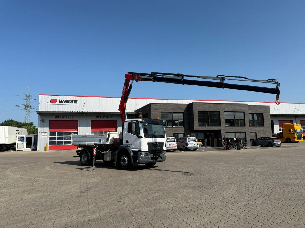 MAN TGM 18.320 4x2 BB mit Fassi F135 Kipper Kran - Tipvogn lastbil, Lastbil med kran: billede 2 MAN TGM 18.320 4x2 BB mit Fassi F135 Kipper Kran - Tipvogn lastbil, Lastbil med kran: billede 2