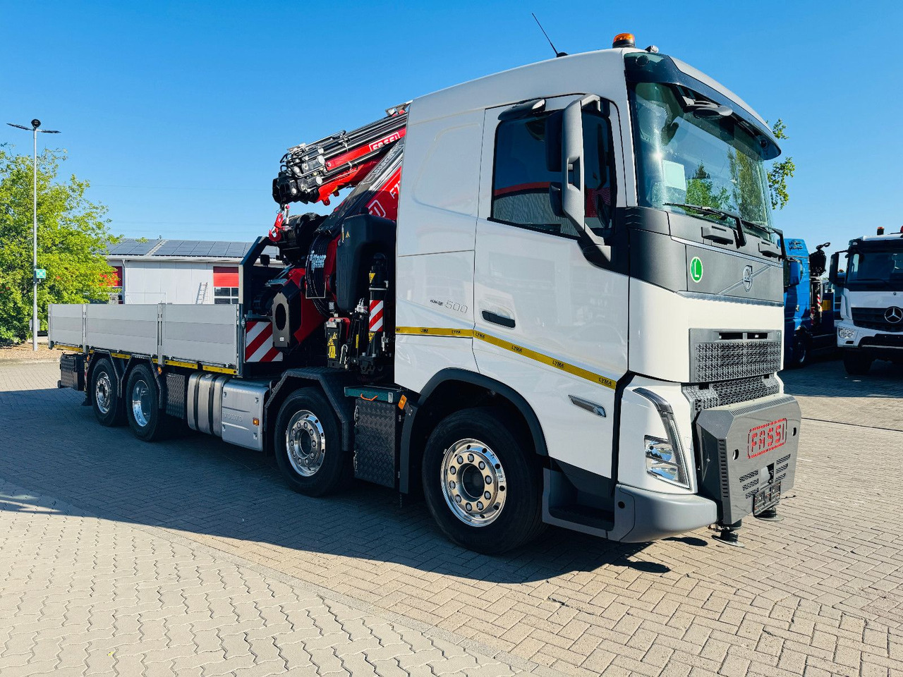 Volvo FH 500 8x2 mit F710RA.2.27 L426 und V20 Winde - Lastbil med lad, Lastbil med kran: billede 2 Volvo FH 500 8x2 mit F710RA.2.27 L426 und V20 Winde - Lastbil med lad, Lastbil med kran: billede 2