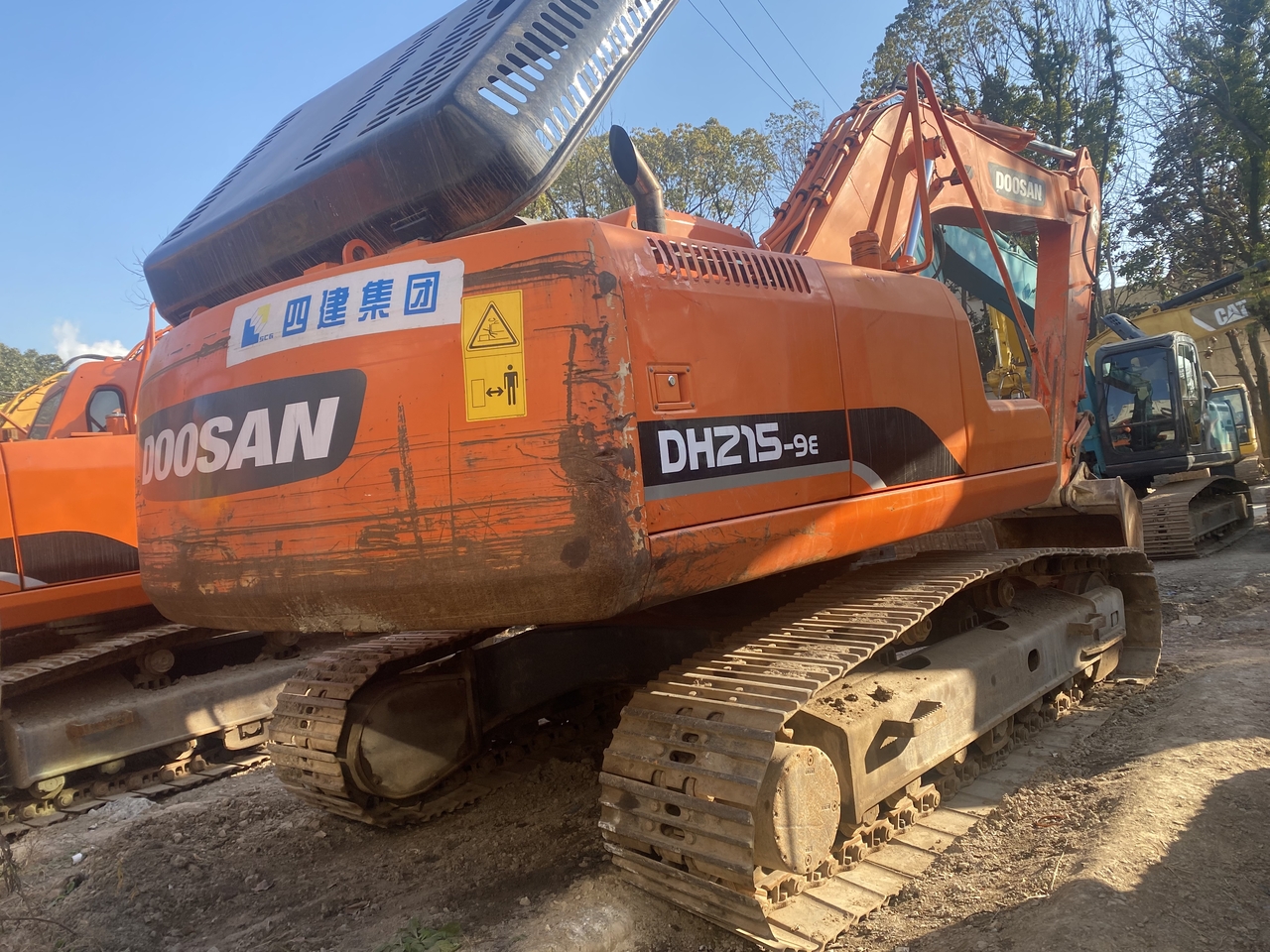 DOOSAN DH215-9E - Bæltegravemaskine: billede 3 DOOSAN DH215-9E - Bæltegravemaskine: billede 3