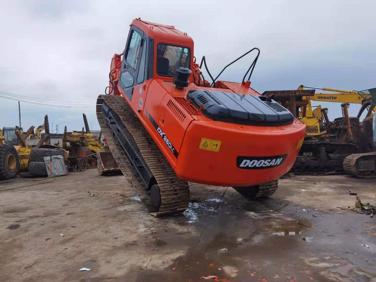 DOOSAN DX260 - Bæltegravemaskine: billede 2 DOOSAN DX260 - Bæltegravemaskine: billede 2
