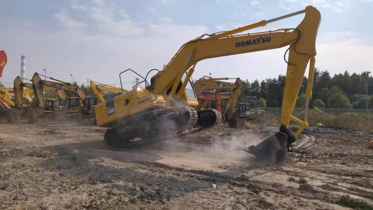 KOMATSU PC220-7 - Bæltegravemaskine: billede 5 KOMATSU PC220-7 - Bæltegravemaskine: billede 5