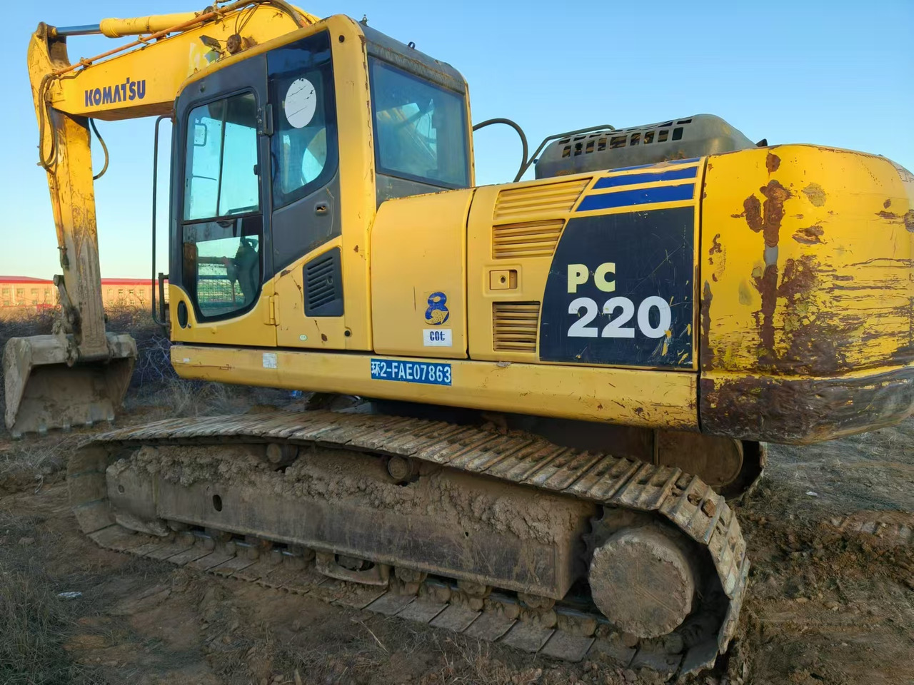 KOMATSU PC220-8 - Bæltegravemaskine: billede 1 KOMATSU PC220-8 - Bæltegravemaskine: billede 1