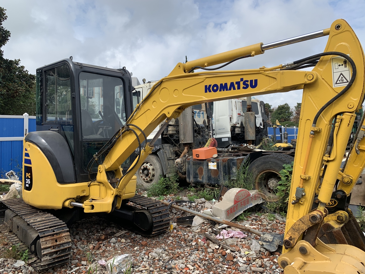 KOMATSU PC35MR - Minigravemaskine: billede 4 KOMATSU PC35MR - Minigravemaskine: billede 4