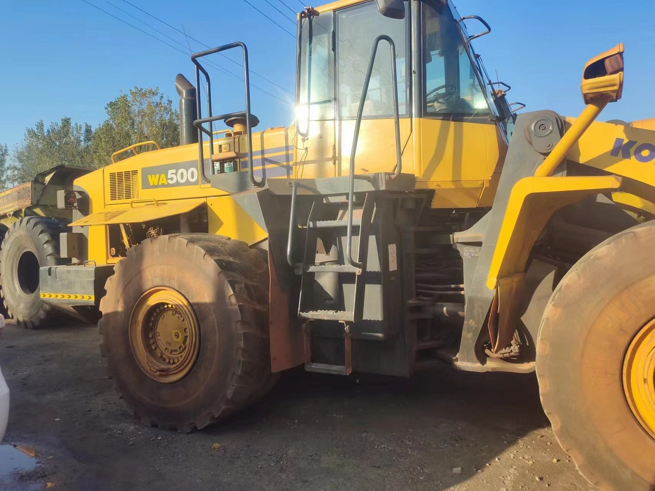 KOMATSU WA500-6 - Gummihjulslæsser: billede 4 KOMATSU WA500-6 - Gummihjulslæsser: billede 4