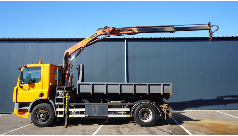 DAF CF 65.210 HOOKARM SYSTEM WITH PALFINGER PK 9501 CRANE - Lastbil med kran: billede 1 DAF CF 65.210 HOOKARM SYSTEM WITH PALFINGER PK 9501 CRANE - Lastbil med kran: billede 1