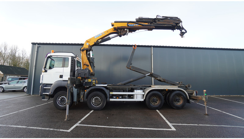 MAN TGS 35.400 8X4 HOOKARM SYSTEM WITH EFFER 305/11/6S - Lastbil med kran: billede 1 MAN TGS 35.400 8X4 HOOKARM SYSTEM WITH EFFER 305/11/6S - Lastbil med kran: billede 1