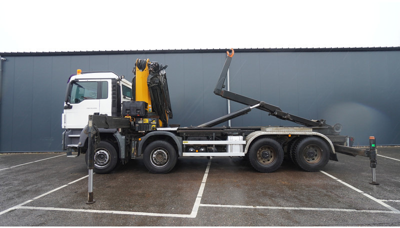 MAN TGS 35.400 8X4 HOOKARM SYSTEM WITH EFFER 305/11/6S - Lastbil med kran: billede 4 MAN TGS 35.400 8X4 HOOKARM SYSTEM WITH EFFER 305/11/6S - Lastbil med kran: billede 4