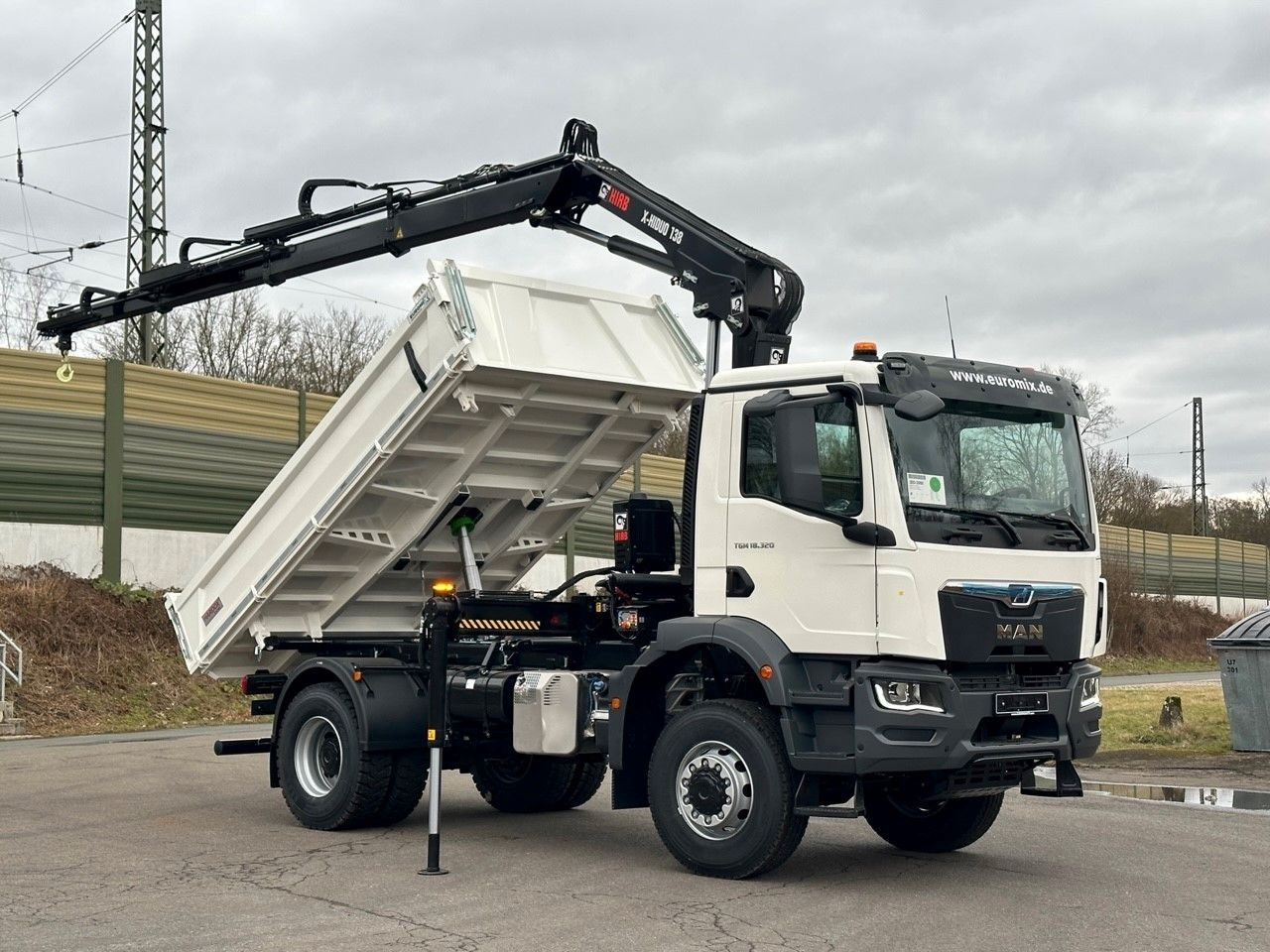 MAN TGM 18.320 4x4 Euro6e Hiab X-HiDuo 138DS-3 - Lastbil med kran: billede 2 MAN TGM 18.320 4x4 Euro6e Hiab X-HiDuo 138DS-3 - Lastbil med kran: billede 2