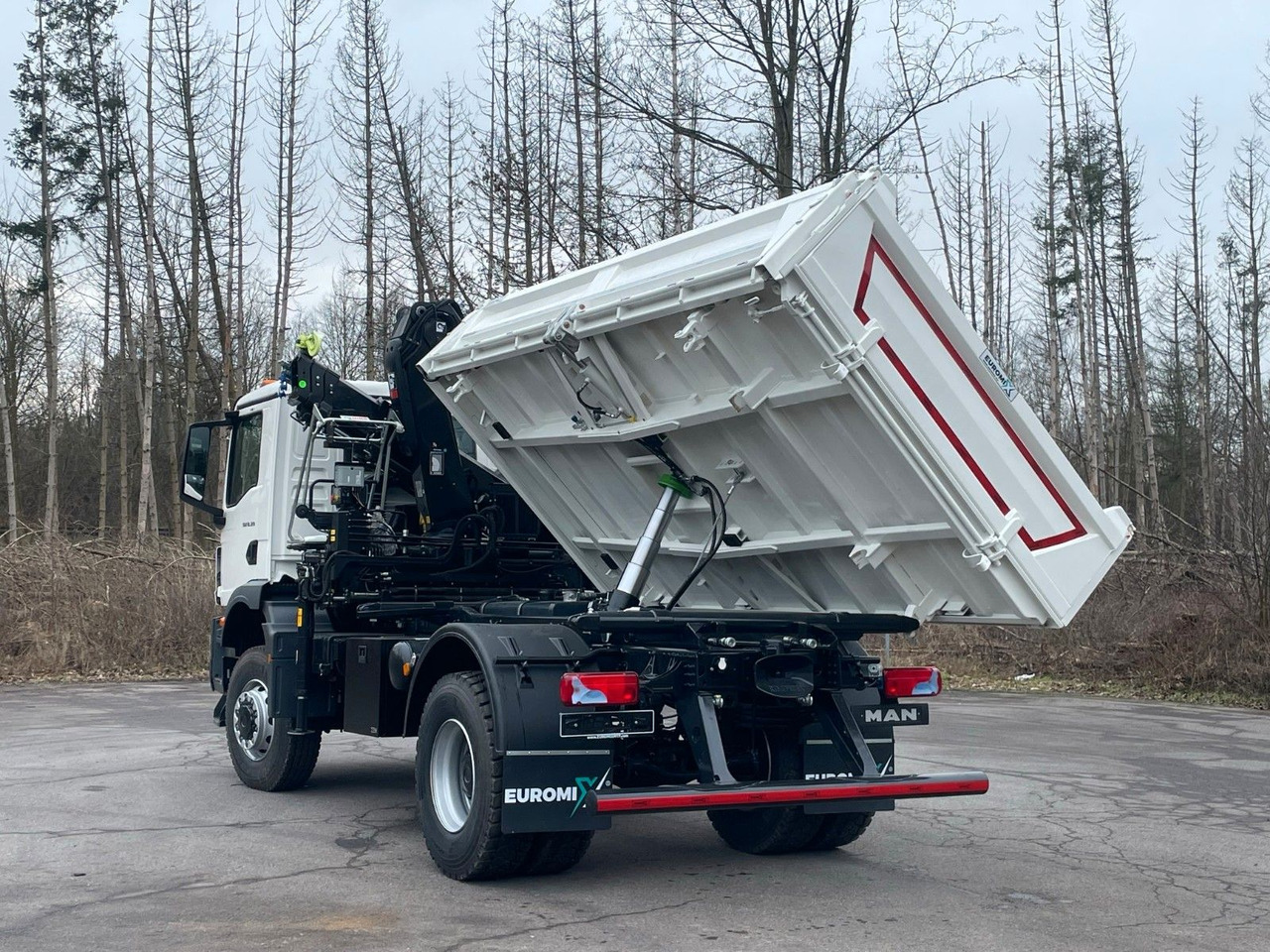 MAN TGM 18.320 4x4 Euro6e Hiab X-HiDuo 138DS-3 - Tipvogn lastbil, Lastbil med kran: billede 4 MAN TGM 18.320 4x4 Euro6e Hiab X-HiDuo 138DS-3 - Tipvogn lastbil, Lastbil med kran: billede 4