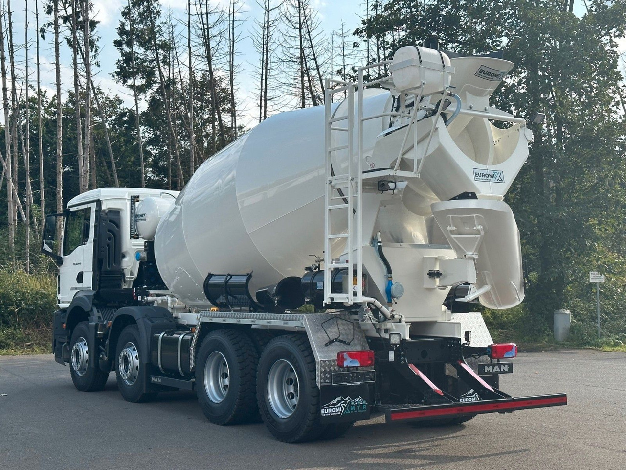 MAN TGS 32.440 8x4 / Euromix MTP EM 9 L - Betonbil: billede 5 MAN TGS 32.440 8x4 / Euromix MTP EM 9 L - Betonbil: billede 5
