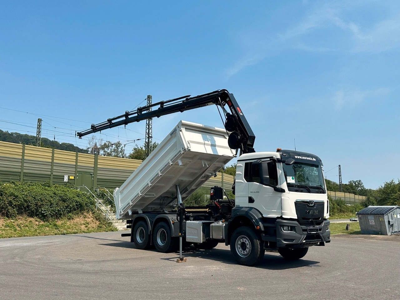 MAN TGS 33.440 6x4 /3-Seiten- Kipper / HIAB 228-6 - Tipvogn lastbil, Lastbil med kran: billede 1 MAN TGS 33.440 6x4 /3-Seiten- Kipper / HIAB 228-6 - Tipvogn lastbil, Lastbil med kran: billede 1
