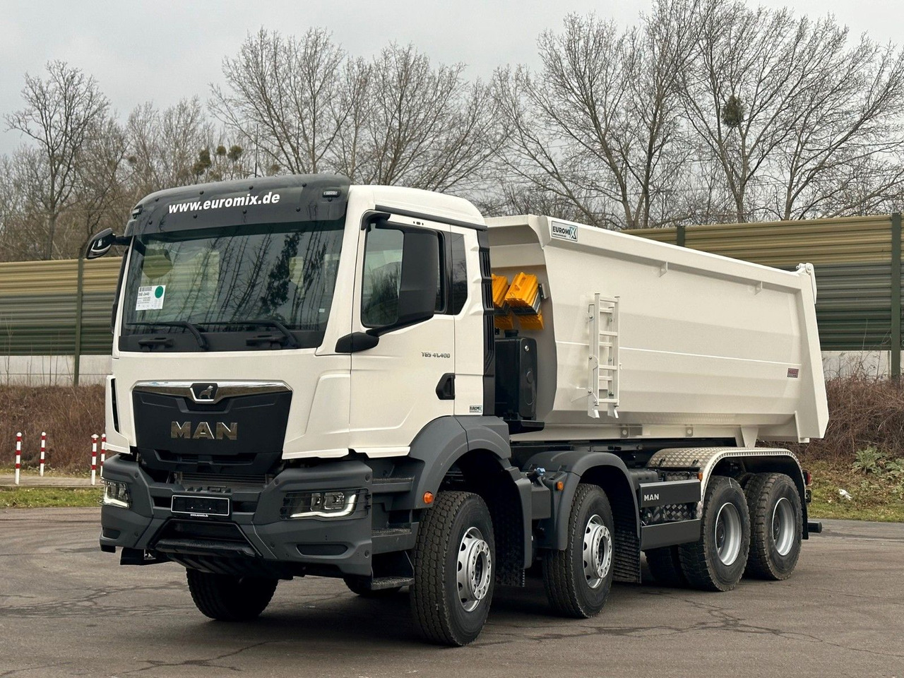 MAN TGS 41.400 8x4 / EUROMIX MTP 20m³/ EURO 5 - Tipvogn lastbil: billede 1 MAN TGS 41.400 8x4 / EUROMIX MTP 20m³/ EURO 5 - Tipvogn lastbil: billede 1