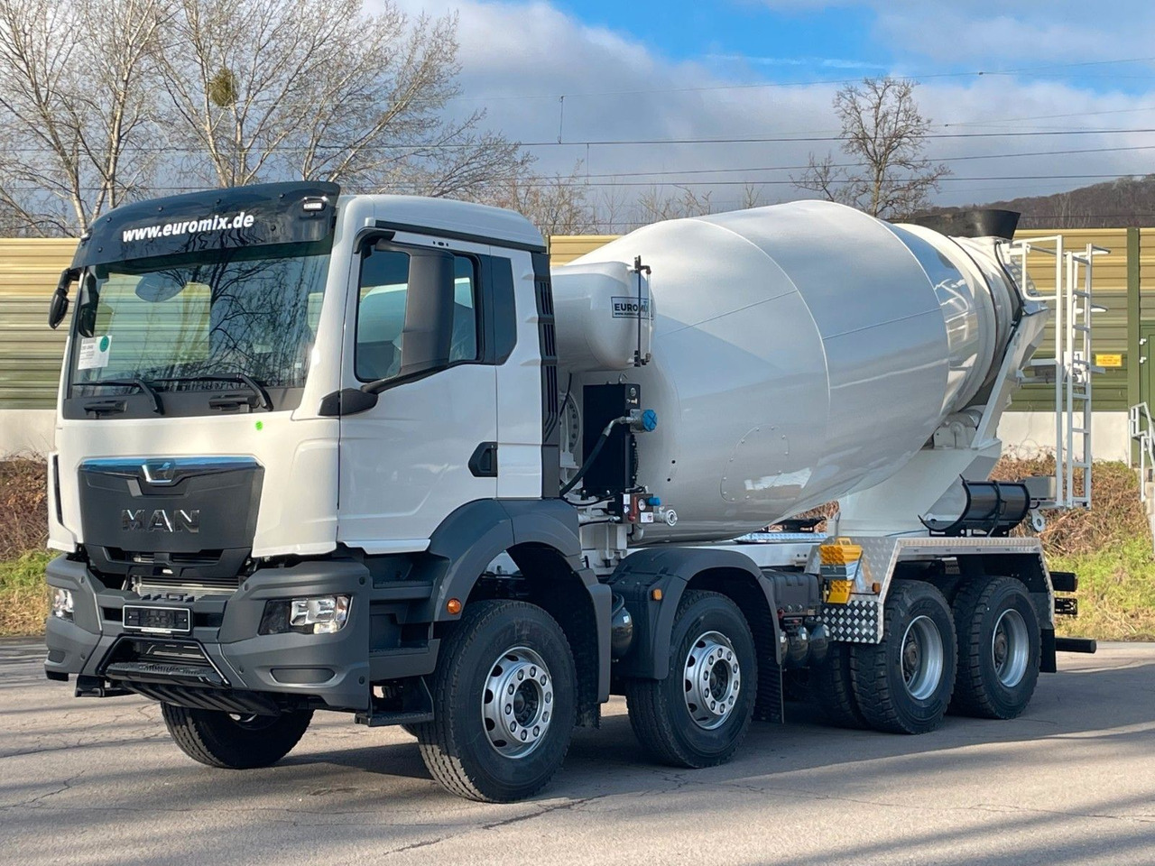MAN TGS 41.400 8x4 / EuromixMTP EM 10m³ R/ EURO 5 - Betonbil: billede 3 MAN TGS 41.400 8x4 / EuromixMTP EM 10m³ R/ EURO 5 - Betonbil: billede 3