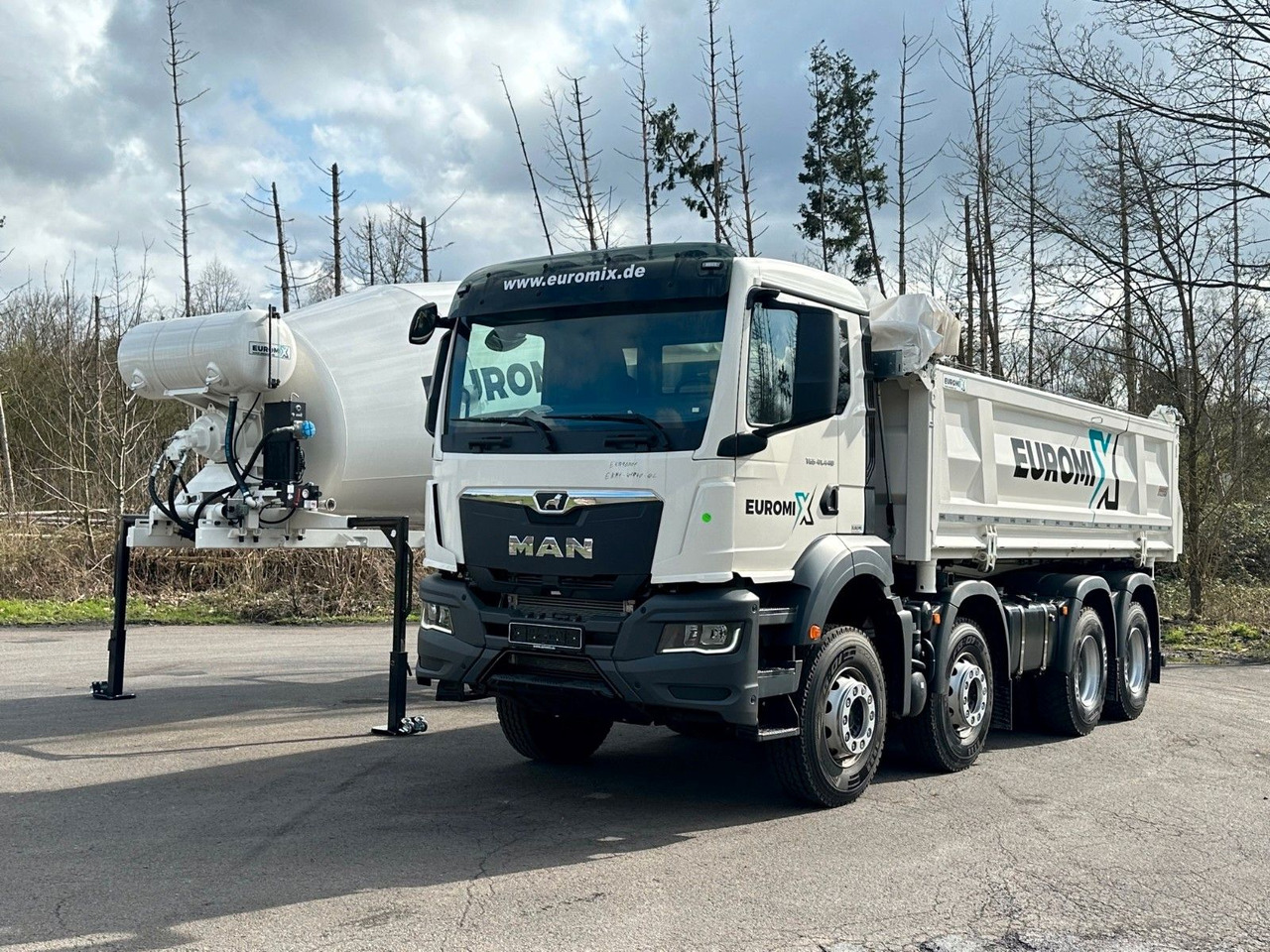 MAN TGS 41.440 8x4 WECHSELSYSTEM KIPPER+MISCHER - Betonbil: billede 2 MAN TGS 41.440 8x4 WECHSELSYSTEM KIPPER+MISCHER - Betonbil: billede 2