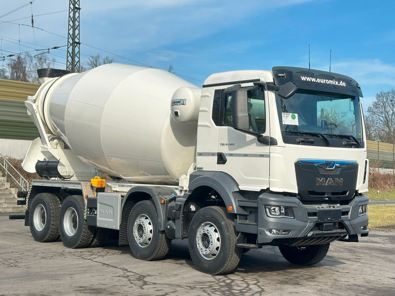 MAN TGS 41.480 8x4 /Euro6e Euromix EM 12 R - Betonbil: billede 1 MAN TGS 41.480 8x4 /Euro6e Euromix EM 12 R - Betonbil: billede 1