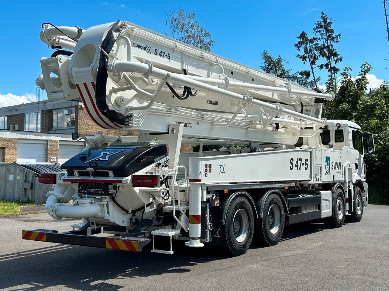 MAN TGS 41.520 8x4 SWAN TSP 47-5 160RZ ( 47m ) - Betonpumpe: billede 5 MAN TGS 41.520 8x4 SWAN TSP 47-5 160RZ ( 47m ) - Betonpumpe: billede 5