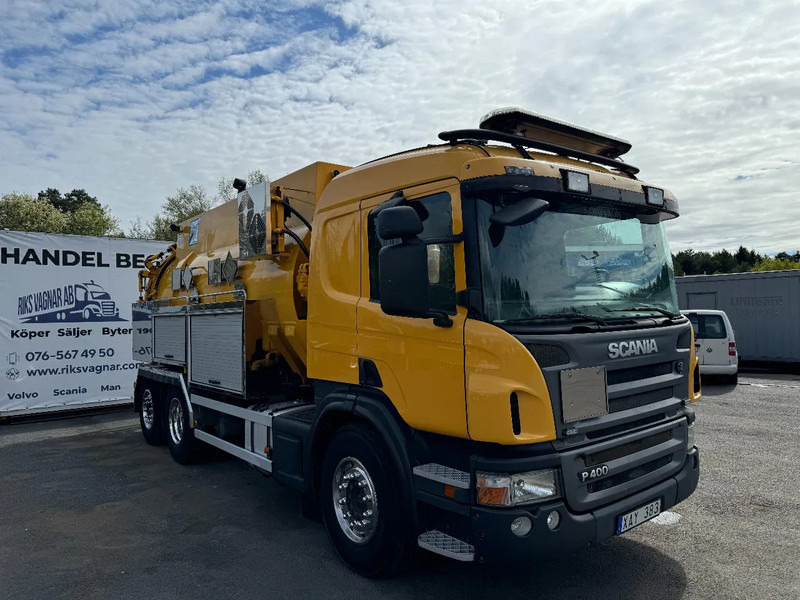 Scania P400 ADR, Combi Vacuum/Pressure 14m3 (2+4+8), 2009 - Slamsugemaskine: billede 1 Scania P400 ADR, Combi Vacuum/Pressure 14m3 (2+4+8), 2009 - Slamsugemaskine: billede 1