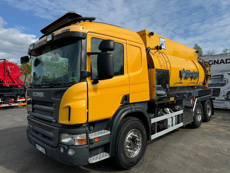 Scania P400 ADR, Combi Vacuum/Pressure 14m3 (2+4+8), 2009 - Slamsugemaskine: billede 3 Scania P400 ADR, Combi Vacuum/Pressure 14m3 (2+4+8), 2009 - Slamsugemaskine: billede 3