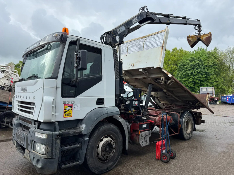 Iveco Stralis 270 **TIPPER+CRANE+ROTATOR+GRABBER** - Tipvogn lastbil, Lastbil med kran: billede 2 Iveco Stralis 270 **TIPPER+CRANE+ROTATOR+GRABBER** - Tipvogn lastbil, Lastbil med kran: billede 2
