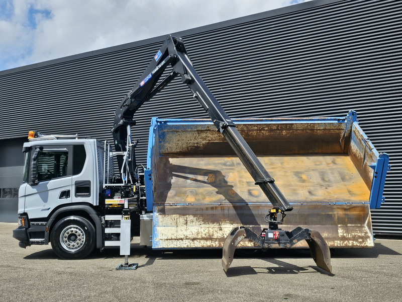 Scania P420 6x2-4 / HMF Z KRAAN / 2 KANTEN KIPPER - Tipvogn lastbil, Lastbil med kran: billede 3 Scania P420 6x2-4 / HMF Z KRAAN / 2 KANTEN KIPPER - Tipvogn lastbil, Lastbil med kran: billede 3