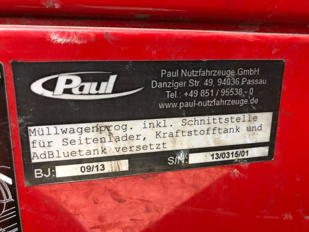 Mercedes-Benz 2629 6X2 Seitenlader Speed Paddle Top Zustand - Affaldsmaskine: billede 5 Mercedes-Benz 2629 6X2 Seitenlader Speed Paddle Top Zustand - Affaldsmaskine: billede 5