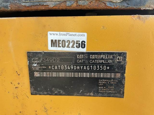 CAT 349D2 - Bæltegravemaskine: billede 5 CAT 349D2 - Bæltegravemaskine: billede 5