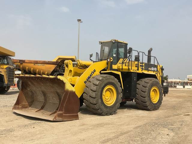 Komatsu WA600-6 - Gummihjulslæsser: billede 1 Komatsu WA600-6 - Gummihjulslæsser: billede 1