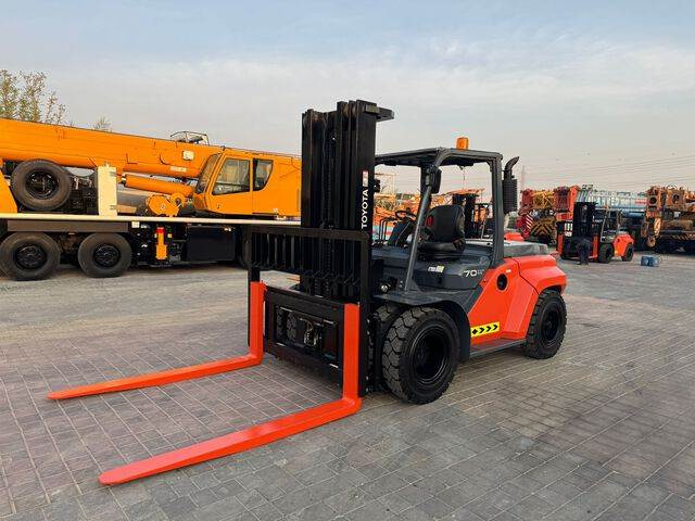 Toyota 8FD70N - Diesel gaffeltruck: billede 1 Toyota 8FD70N - Diesel gaffeltruck: billede 1