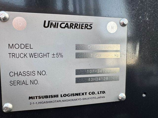 UniCarriers D1F5F50U - Diesel gaffeltruck: billede 3 UniCarriers D1F5F50U - Diesel gaffeltruck: billede 3