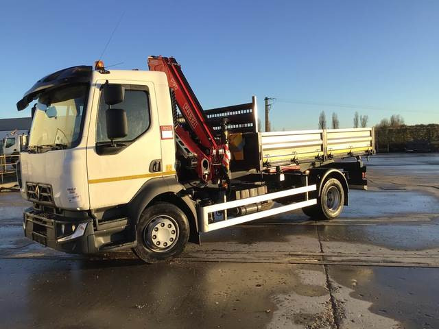 Renault D210 - Lastbil med lad, Lastbil med kran: billede 1 Renault D210 - Lastbil med lad, Lastbil med kran: billede 1