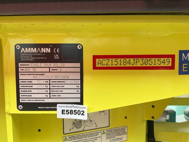 Ammann ARS70 - Kompaktor: billede 5 Ammann ARS70 - Kompaktor: billede 5