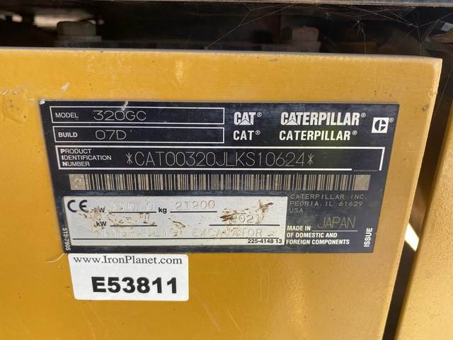 CAT 320GC - Bæltegravemaskine: billede 5 CAT 320GC - Bæltegravemaskine: billede 5