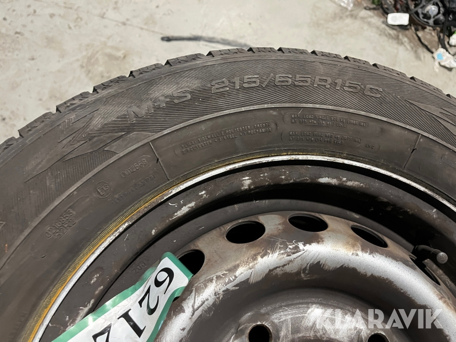 Dæk Good Year 215/65R15C - 4 styk - Dæk og fælge: billede 5 Dæk Good Year 215/65R15C - 4 styk - Dæk og fælge: billede 5