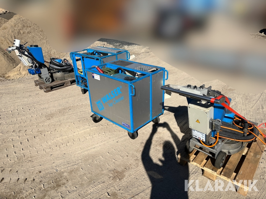 Damprenser/tæpperenser Walser Top-Cleaner 2 styk - Industristøvsuger: billede 1 Damprenser/tæpperenser Walser Top-Cleaner 2 styk - Industristøvsuger: billede 1