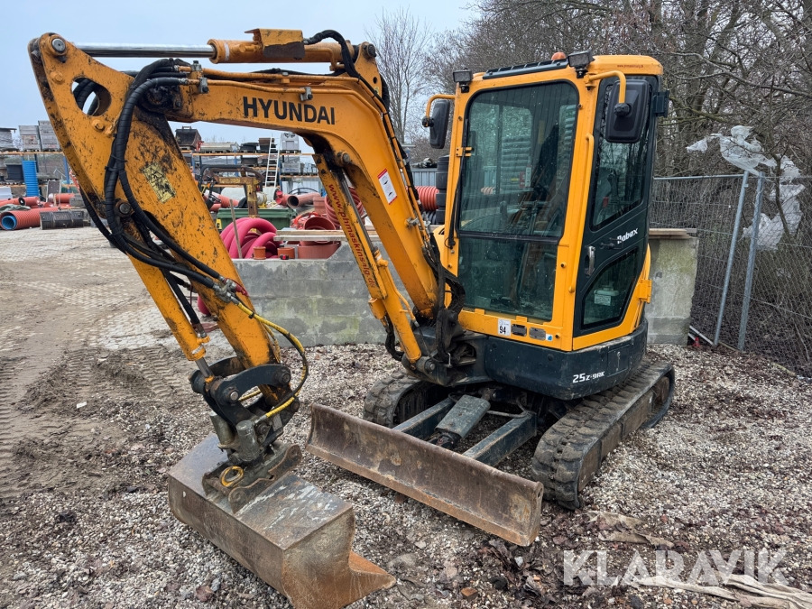 Gravemaskine Hyundai Robex 25z-9AK - Gravemaskine: billede 1 Gravemaskine Hyundai Robex 25z-9AK - Gravemaskine: billede 1