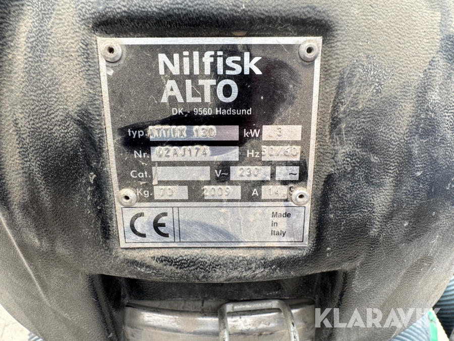 Støvsuger Nilfisk alto Attic 130 - Industristøvsuger: billede 2 Støvsuger Nilfisk alto Attic 130 - Industristøvsuger: billede 2