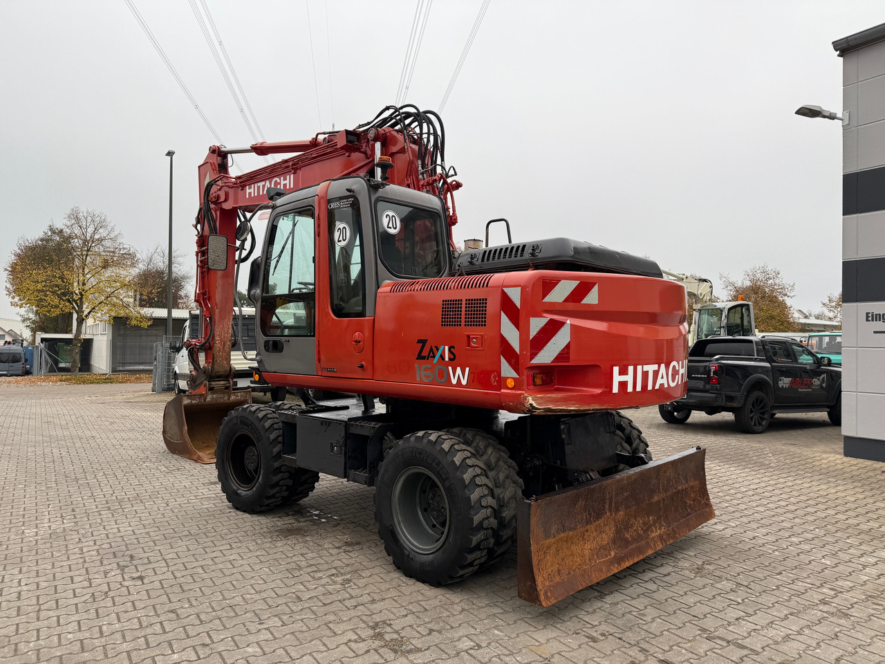 Hitachi ZX 160 W Mobilbagger Klima Zentralschmierung OQ 60-5 - Hjulgravemaskine: billede 5 Hitachi ZX 160 W Mobilbagger Klima Zentralschmierung OQ 60-5 - Hjulgravemaskine: billede 5