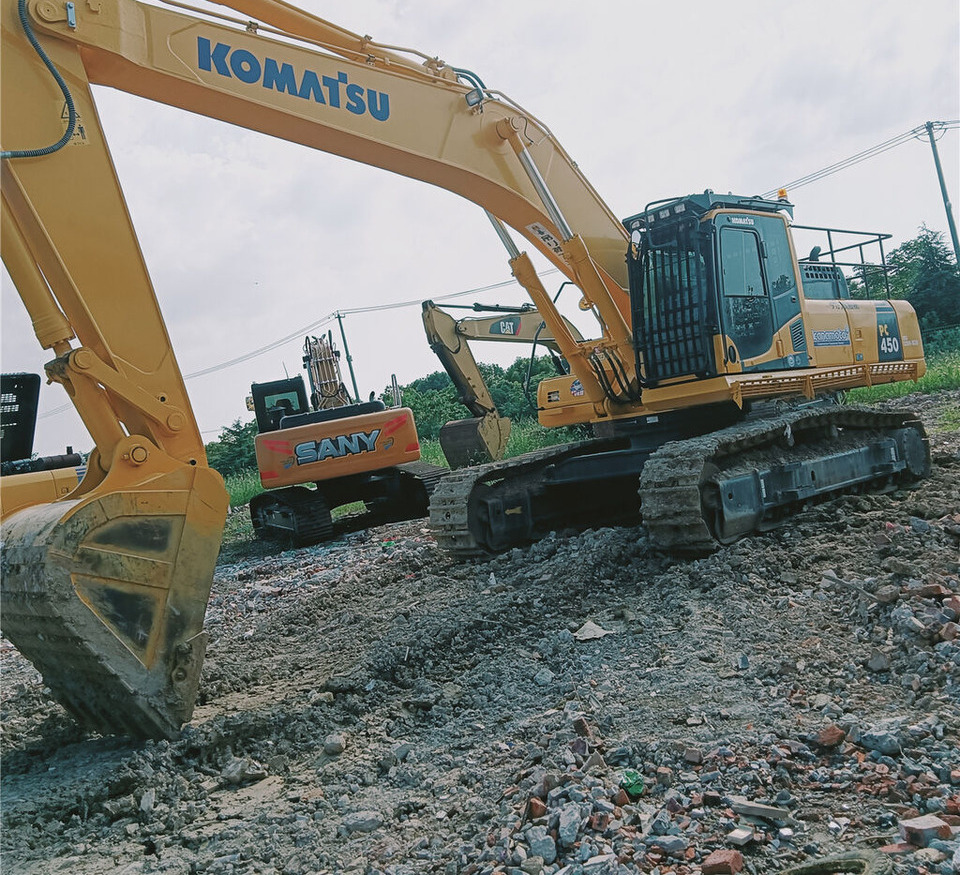 Komatsu PC450-8 - Bæltegravemaskine: billede 1 Komatsu PC450-8 - Bæltegravemaskine: billede 1