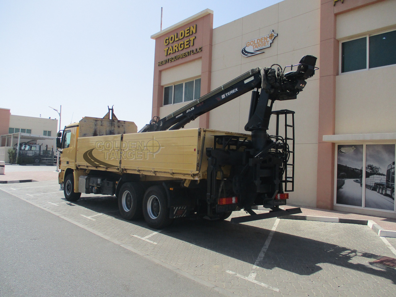 MERCEDES-BENZ ACTROS 2644 6×4 with ATLAS 165.2 Block Crane - Lastbil med kran: billede 4 MERCEDES-BENZ ACTROS 2644 6×4 with ATLAS 165.2 Block Crane - Lastbil med kran: billede 4