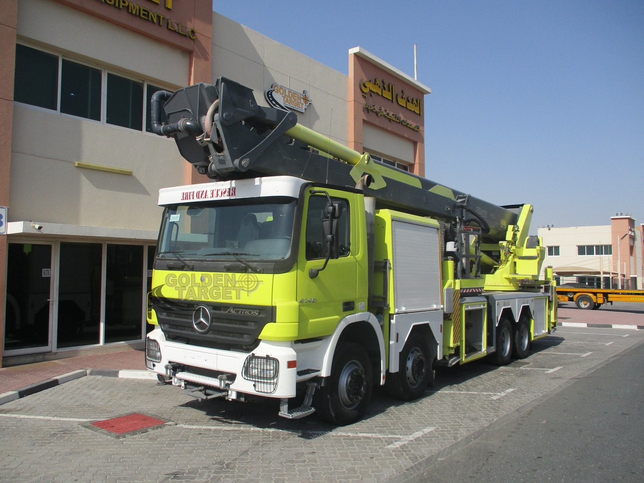 Mercedes ACTROS 4140 8x4 METZ P56 Fire Truck - Brandbil: billede 4 Mercedes ACTROS 4140 8x4 METZ P56 Fire Truck - Brandbil: billede 4