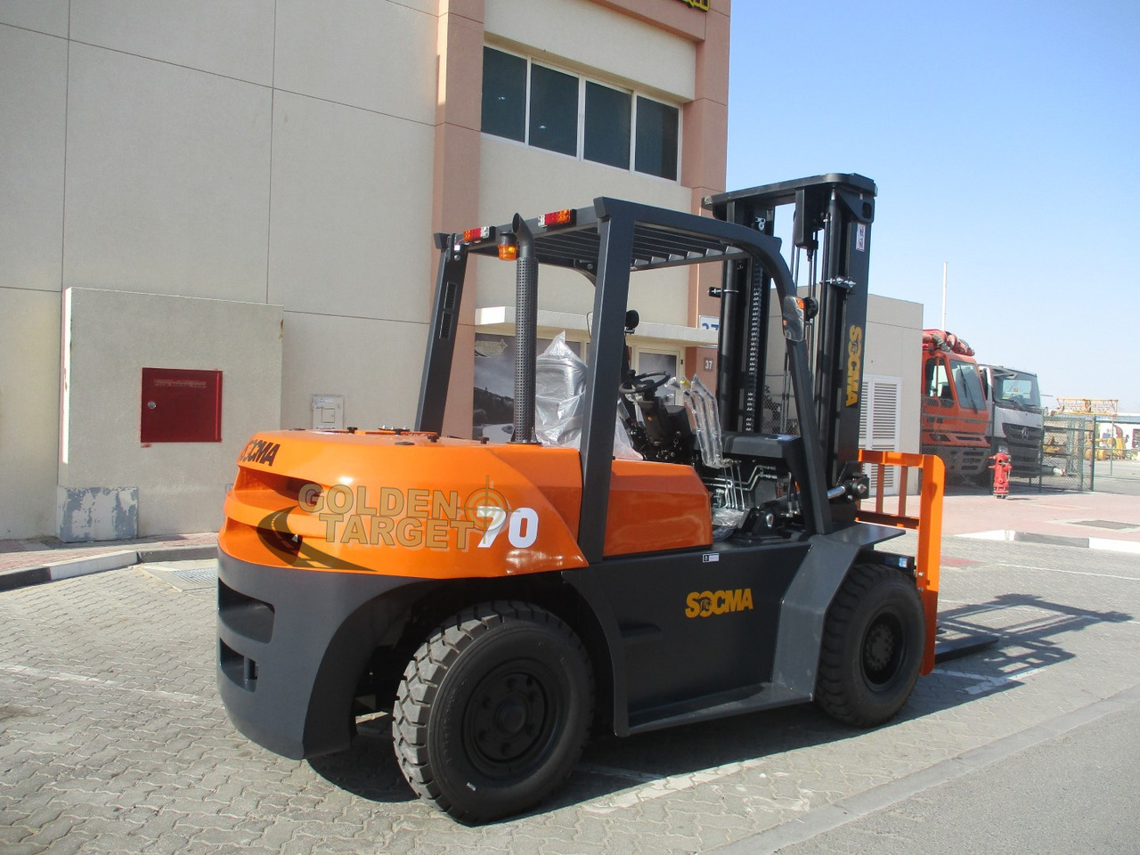 SOCMA HNF-70 Forklift - Diesel gaffeltruck: billede 3 SOCMA HNF-70 Forklift - Diesel gaffeltruck: billede 3
