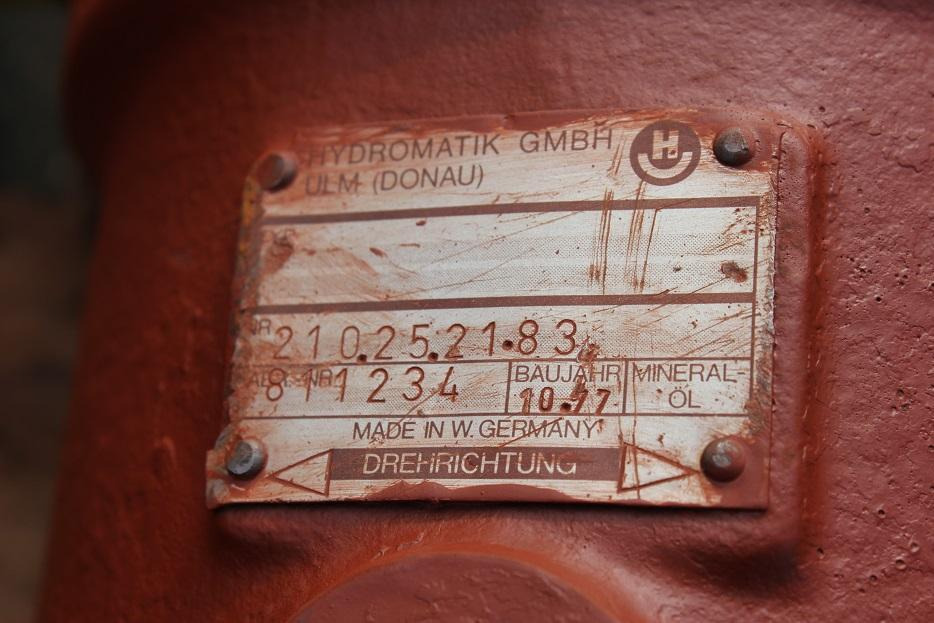 Hydromatik 210.25.21.83 - Slutdrev for Entreprenørmaskin: billede 4 Hydromatik 210.25.21.83 - Slutdrev for Entreprenørmaskin: billede 4